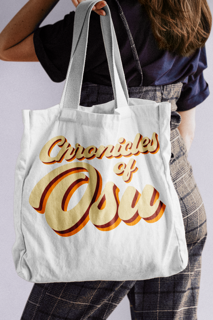 Chronicles of Osu Tote Bags